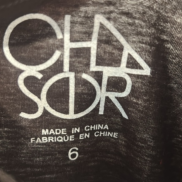 Chaser Black Skeleton w red heart graphic Long Sleeve Tee size 6 kids new - Picture 6 of 8